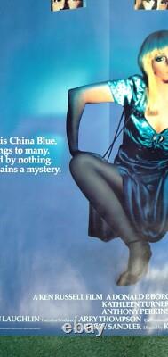 CRIMES DE PASSION (1984) rare affiche de film quad originale du Royaume-Uni Ken Russell