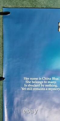 CRIMES DE PASSION (1984) rare affiche de film quad originale du Royaume-Uni Ken Russell