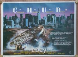C. H. U. D Affiche originale britannique au format quad