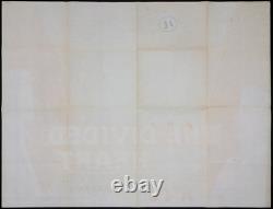 Cœur Divisé AFFICHE QUAD ORIGINAL DU FILM Yvonne Mitchell STUDIO EALING 54
