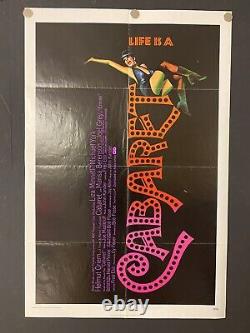 Cabaret Original Us One Sheet Affiche De Cinéma Liza Minnelli Bob Fosse
