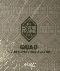 Cadre pour affiche de film British Quad 30x40 UK par The Poster Frame Co