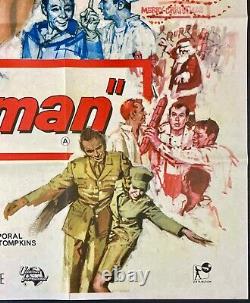 Capitaine Newman AFFICHE QUAD Originale Film Cinéma Gregory Peck 1963