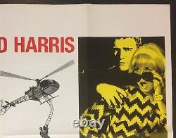 Caprice 1967 Cinéma Original Royaume-uni Quad Film Poster Doris Day Richard Harris