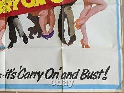 Carry On Girls 1973 Original Uk Quad Film Movie Affiche