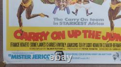 Carry On dans la jungle Affiche originale UK Quad