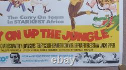 Carry On dans la jungle Affiche originale UK Quad