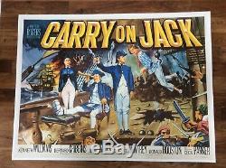 Carry Originale Jack, Royaume-uni Quad, Film / 1963 Affiche Du Film