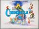 Cendrillon Affiche Quad Du Film Original Walt Disney 1976 Rr