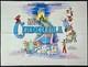 Cendrillon Original Quad Affiche De Film Cinéma Walt Disney 1976 Rr