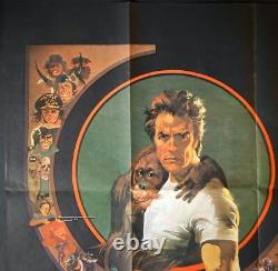Chaque chemin est bon mais libre AFFICHE QUAD ORIGINAL DU FILM Clint Eastwood 1978