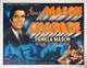 Charade Original Quad Affiche De Film Cinéma Rembourrée James Mason 1953