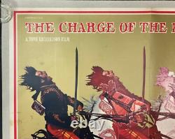 Charge de la Brigade Légère Affiche Originale Quad Film Rembourrée Hemmings'68