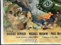 Checkpoint Original Quad Movie Poster Stanley Baker Ralph Thomas 1956
