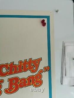 Chitty Chitty Bang Bang Original Uk Quad Movie Poster 1968 Dick Van Dyke
