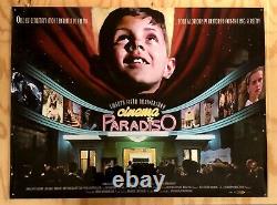 Cinéma Paradiso Affiche originale du cinéma britannique Quad 30 X 40 - Réédition 2013
