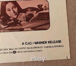 Clint Eastwood Magnum Force Très Rare Affiche Originale Sud-Africaine