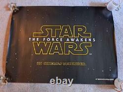 Collection d'affiches originales du quadriptyque Star Wars du cinéma britannique