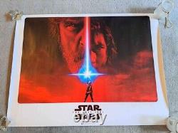 Collection d'affiches originales du quadriptyque Star Wars du cinéma britannique