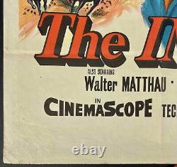 Combattant indien Affiche de cinéma Quad originale Kirk Douglas Walter Matthau '55