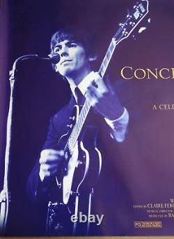 Concert pour George Harrison Affiche Quad 2003 Les Beatles Paul McCartney Ringo