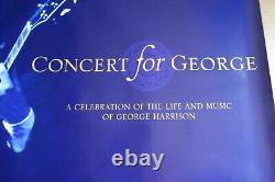 Concert pour George Harrison Affiche Quad 2003 Les Beatles Paul McCartney Ringo