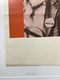 Concert pour le Bangladesh 1972 Affiche de film originale UK Quad 40x30 pouces