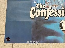 Confessions d'Emanuelle Affiche Quad UK Artwork de Tom Chantrell