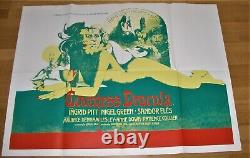 Countess Dracula (1971) Hammer Films Ingrid Pitt Vintage Original Uk Quad Poster
