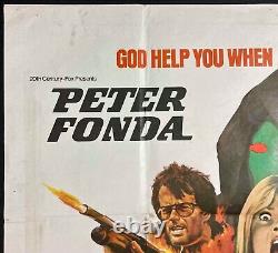 Course avec le Diable Affiche de Cinéma Originale Quad Peter Fonda 1975