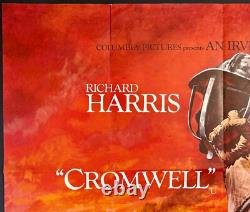 Cromwell Affiche de Film Quad Originale Alec Guinness Richard Harris 1970