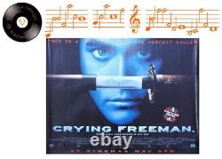 Crying Freeman 1996 Affiche De Cinéma Originale Du Royaume-uni Quad Double Face Rare
