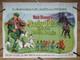 Darby O'gill Et Les Petits Peuples (1959, Rr1978) Affiche Originale Britannique Format Quad - Disney