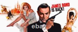DE RUSSIE AVEC AMOUR (1962) Affiche de film britannique Quad 30x40 de James Bond DE RUSSIE AVEC AMOUR (1962) Affiche de film britannique Quad 30x40 de James Bond