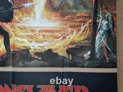 DRAGONSLAYER (1981) affiche de film originale UK 40 x 60 (double quad) Disney
