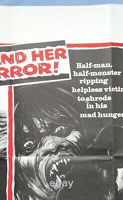 Daughters Of Satan / Superbeast (1972) Rare Affiche Originale De Cinéma Quad Britannique Horror