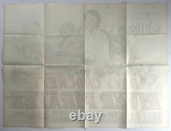 Davy Crockett et les Pirates du Fleuve 1956 Affiche de Film Originale UK Quad