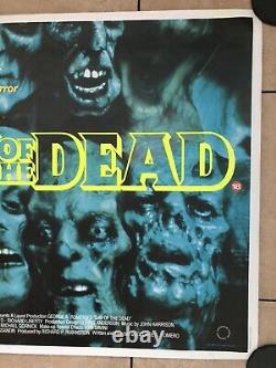 Day Of The Dead Original Uk Movie Quad (1985) George A. Romero