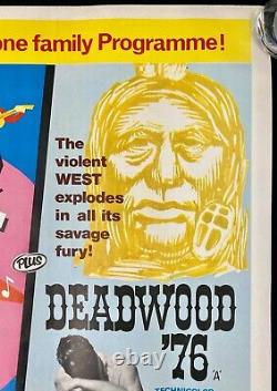 De Nashville avec de la musique / Affiche originale quad Deadwood 70 Jordanaires