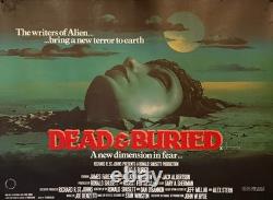 Dead & Enterré (1981) Affiche originale UK Quad rare du film d’horreur britannique<br/>