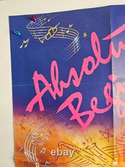 Débutants Absolus Affiche de Film Cinéma Originale UK Quad David Bowie 1986