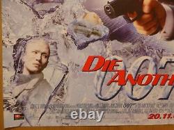 Die Another Day (2002) Affiche Originale Du Quadruple Film/film Du Royaume-uni D/s, James Bond 007