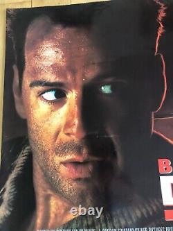 Die Hard 2 Affiche de cinéma originale UK Quad (30x40) Roulée Culte des années 90 avec Willis 1990