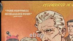 Docteur Who et les Daleks / L'invasion de la Terre Affiche de film Quad ORIGINALE 2022 RR
