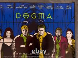 Dogme 1999 AFFICHE QUAD DE CINÉMA ORIGINALE ENROULÉE DU ROYAUME-UNI