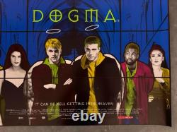 Dogme 1999 AFFICHE QUAD DE CINÉMA ORIGINALE ENROULÉE DU ROYAUME-UNI