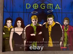 Dogme 1999 AFFICHE QUAD DE CINÉMA ORIGINALE ENROULÉE DU ROYAUME-UNI
