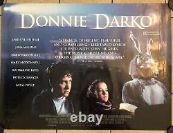 Donnie Darko Original UK Film Quad Rare Landscape View (2001) 	<br/> 	  <br/> 
 Donnie Darko Affiche de Film Originale UK Rare Vue en Paysage (2001)