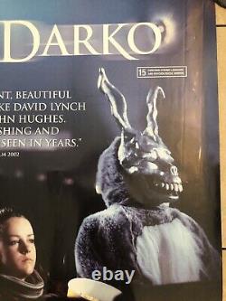 Donnie Darko Original UK Film Quad Rare Landscape View (2001) 
 <br/>
<br/>	
  
Donnie Darko Affiche de Film Originale UK Rare Vue en Paysage (2001)