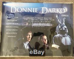 Donny Darko Originale Britannique Quad Movie Poster Rare Paysage Version